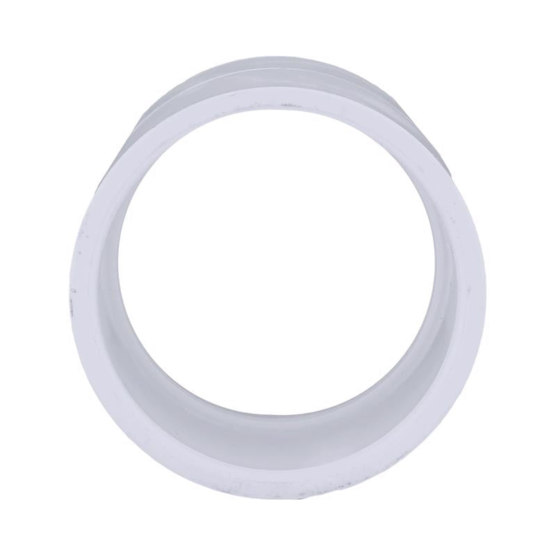 Charlotte Pipe Schedule 40 2-1/2 in. Slip X 2-1/2 in. D Slip PVC Coupling