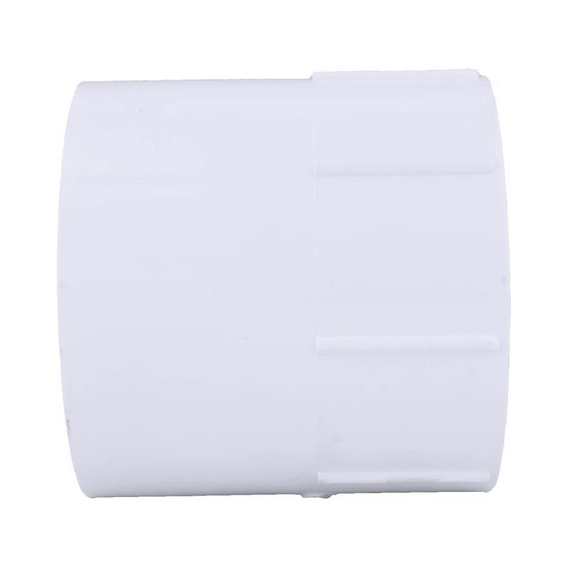 Charlotte Pipe Schedule 40 3 in. Slip X 3 in. D FPT PVC 3 in. Adapter
