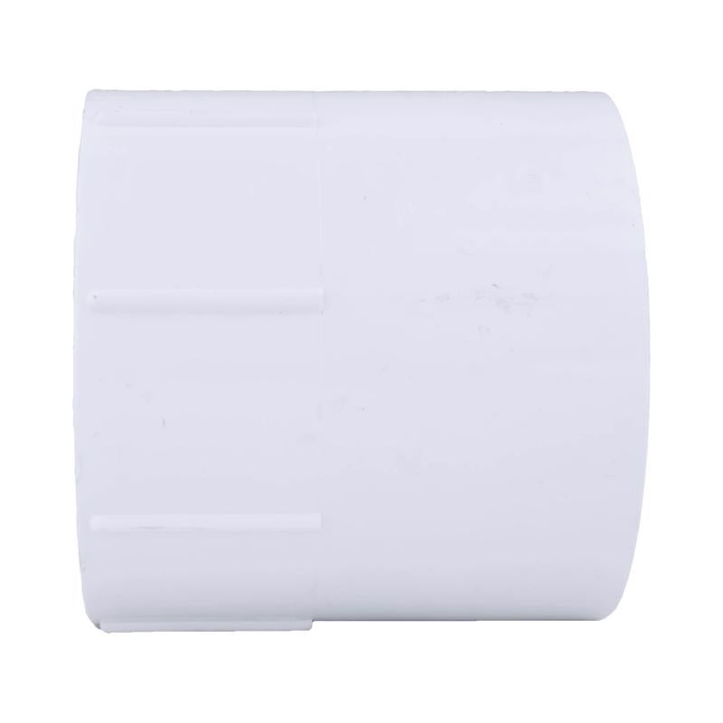 Charlotte Pipe Schedule 40 3 in. Slip X 3 in. D FPT PVC 3 in. Adapter