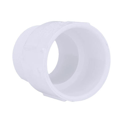 Charlotte Pipe Schedule 40 2-1/2 in. MPT X 2-1/2 in. D Slip PVC Adapter