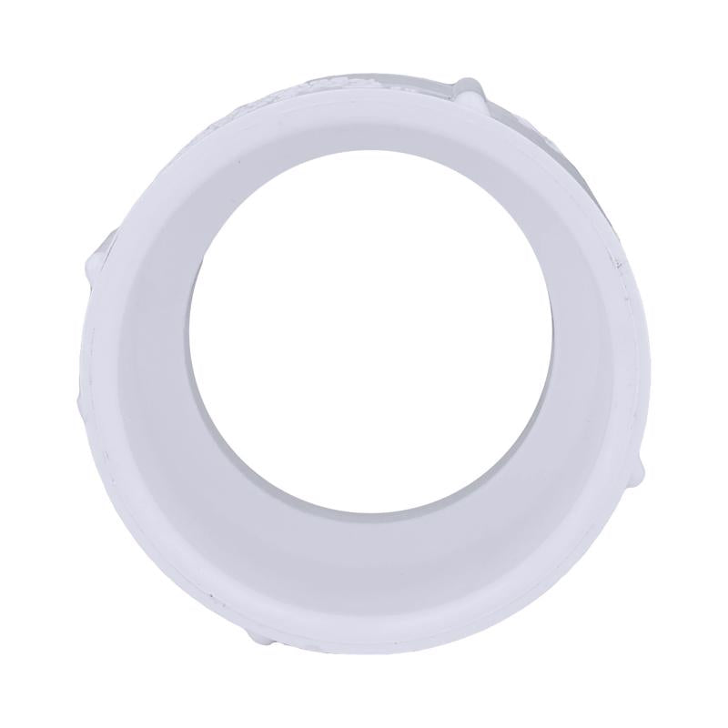 Charlotte Pipe Schedule 40 2-1/2 in. MPT X 2-1/2 in. D Slip PVC Adapter