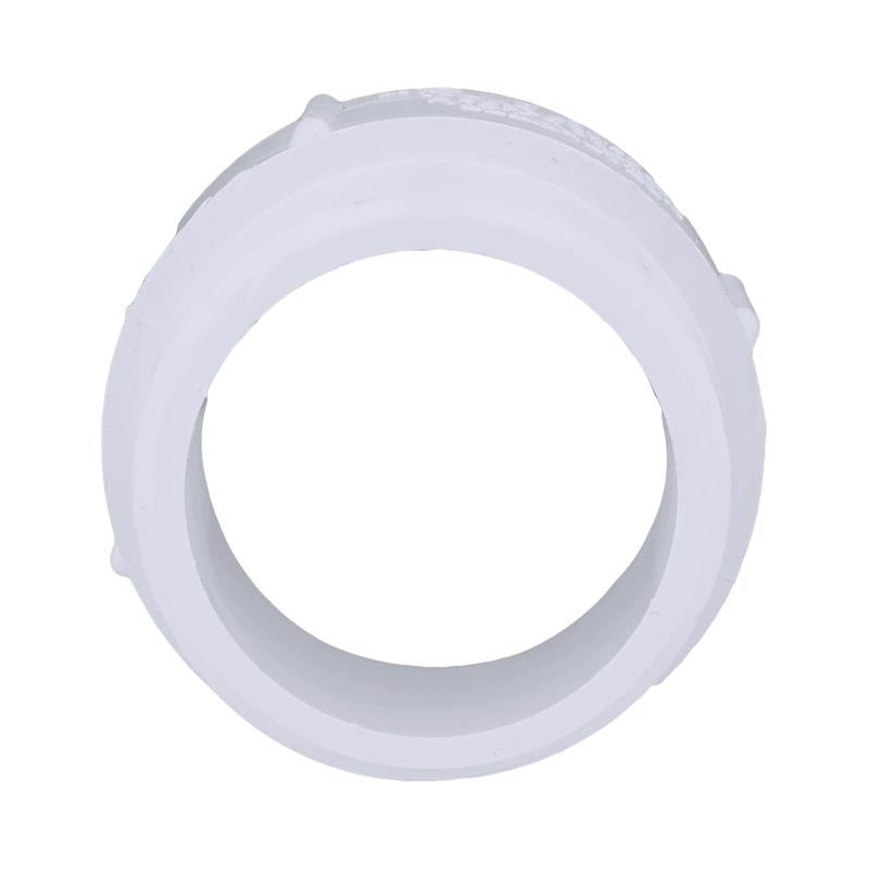 Charlotte Pipe Schedule 40 2-1/2 in. MPT X 2-1/2 in. D Slip PVC Adapter