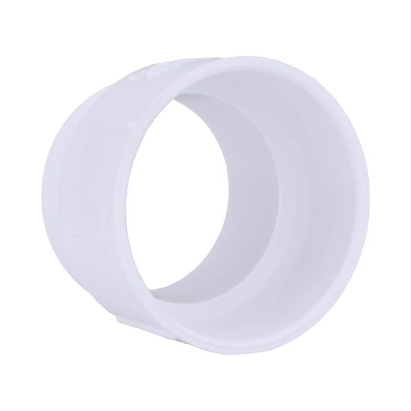 Charlotte Pipe Schedule 40 4 in. MPT X 4 in. D Slip PVC 4 in. Adapter