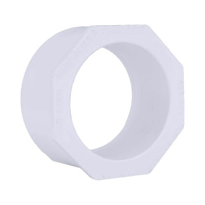 Charlotte Pipe Schedule 40 4 in. Spigot X 3 in. D Slip PVC Reducing Bushing