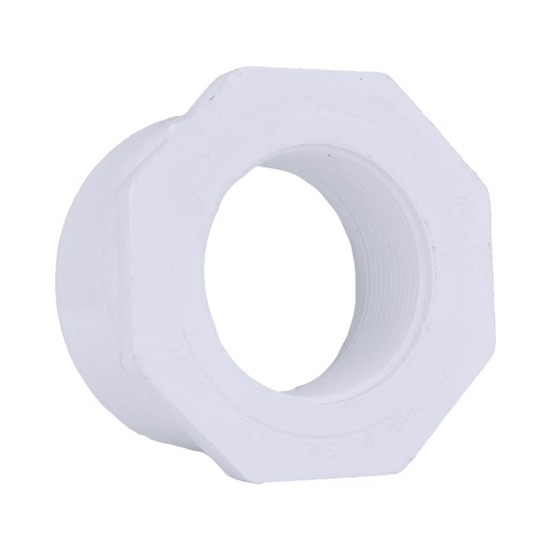 Charlotte Pipe Schedule 40 3 in. Spigot X 2 in. D FPT PVC Reducing Bushing