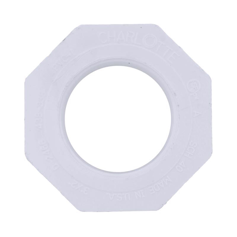 Charlotte Pipe Schedule 40 3 in. Spigot X 2 in. D FPT PVC Reducing Bushing