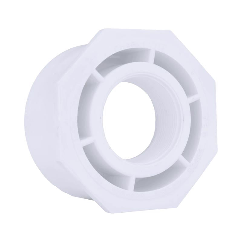 Charlotte Pipe Schedule 40 4 in. Spigot X 2 in. D FPT PVC Reducing Bushing