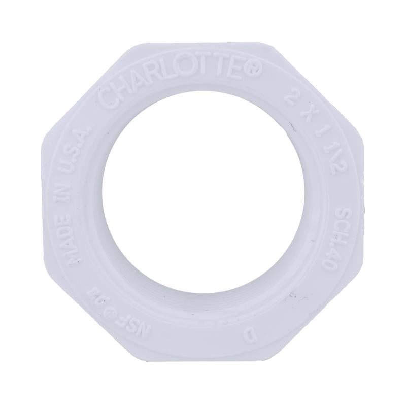 Charlotte Pipe Schedule 40 2-1/2 in. Spigot X 2 in. D FPT PVC Reducing Bushing