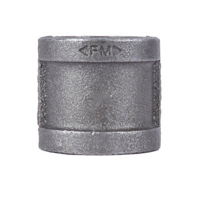 STZ Industries 1 in. FIP each X 1 in. D FIP Black Malleable Iron Coupling