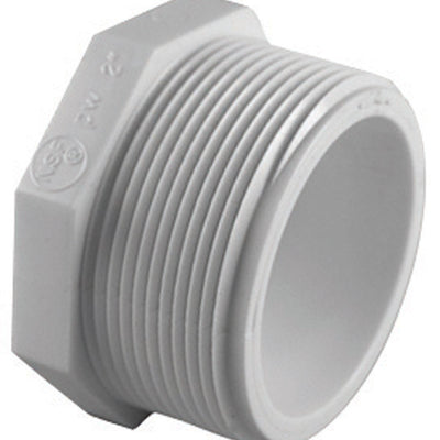 Charlotte Pipe Schedule 40 3 in. MPT PVC Plug