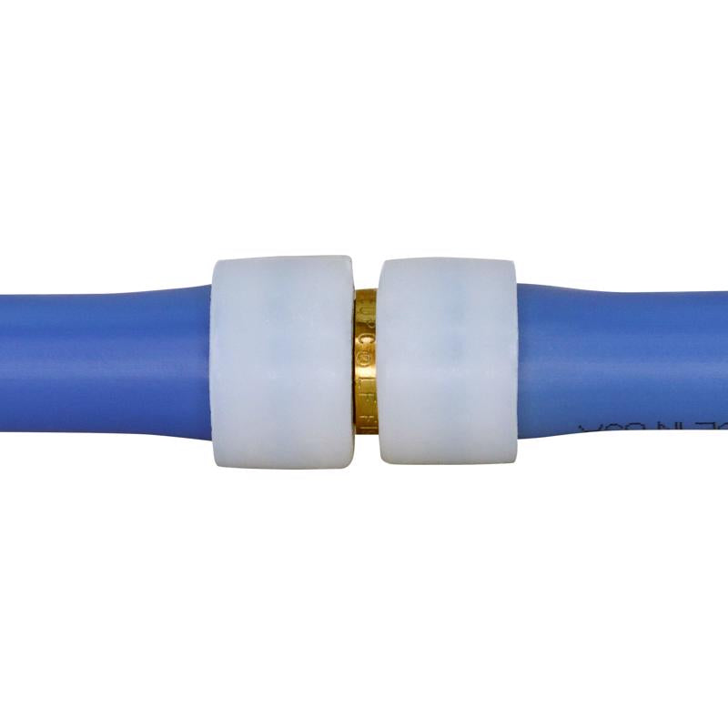 Apollo 1/2 in. Expansion PEX in to X 1/2 in. D Barb Brass Straight Coupling