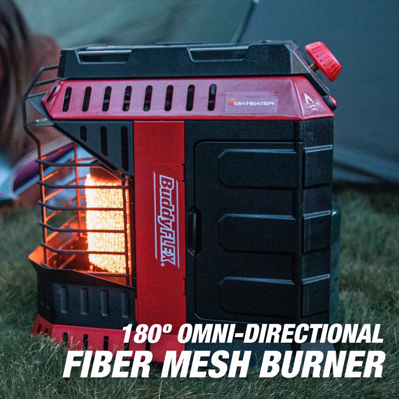 Mr. Heater Buddy Flex 11,000 Btu/h 275 sq ft Radiant Propane Portable Heater