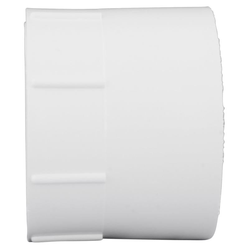 Charlotte Pipe Schedule 40 1-1/4 in. Hub X 1-1/4 in. D FPT PVC Adapter