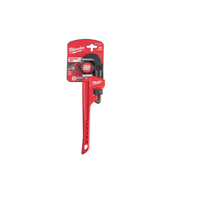 Milwaukee Pipe Wrench 10 in. L Black/Red