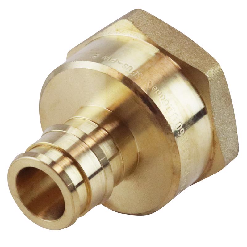 Apollo PEX-A 1/2 in. Expansion PEX in to X 3/4 in. D FNPT Brass Adapter