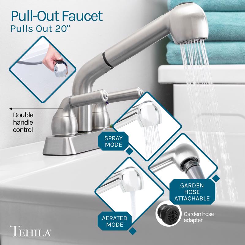 Tehila 22.875 in. W X 23.5 in. D Freestanding Thermoplastic Utility Sink