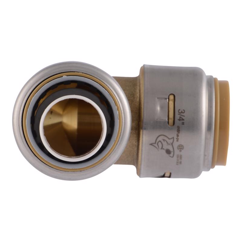 SharkBite Push to Connect 3/4 in. PTC each X 3/4 in. D PTC Brass 90 Degree Elbow