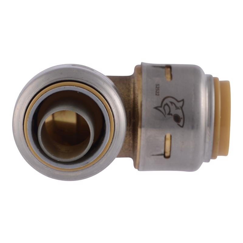 SharkBite Push to Connect 1/2 in. PTC each X 1/2 in. D CTS Brass 90 Degree Elbow