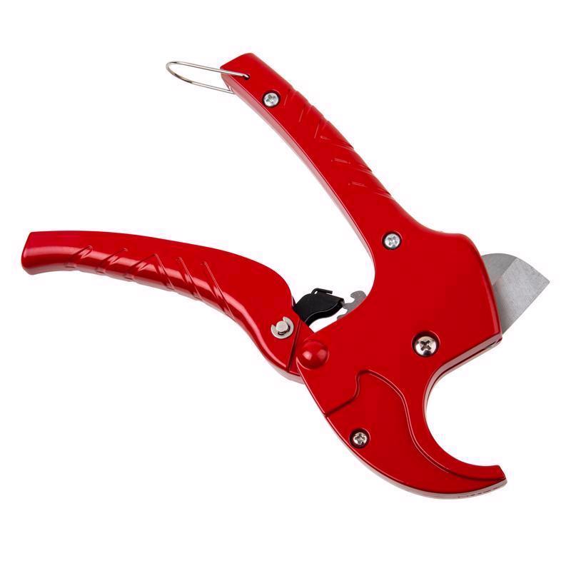 Superior Tool 1-5/16 in. Ratcheting Pipe Cutter Red