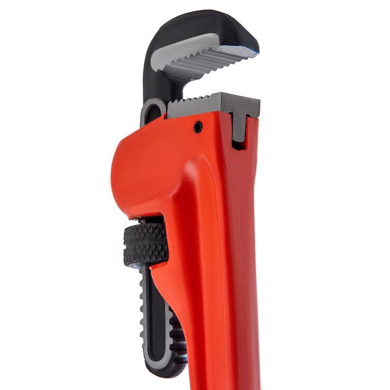 Superior Tool 1 in. Heavy Duty Pipe Wrench Red