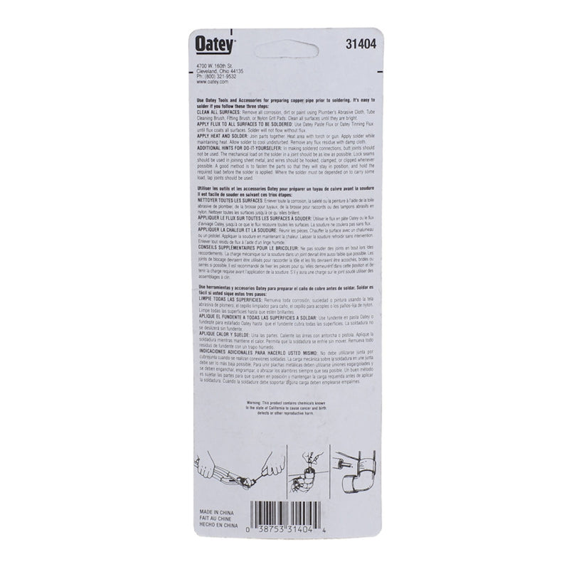 Oatey Fitting Brush