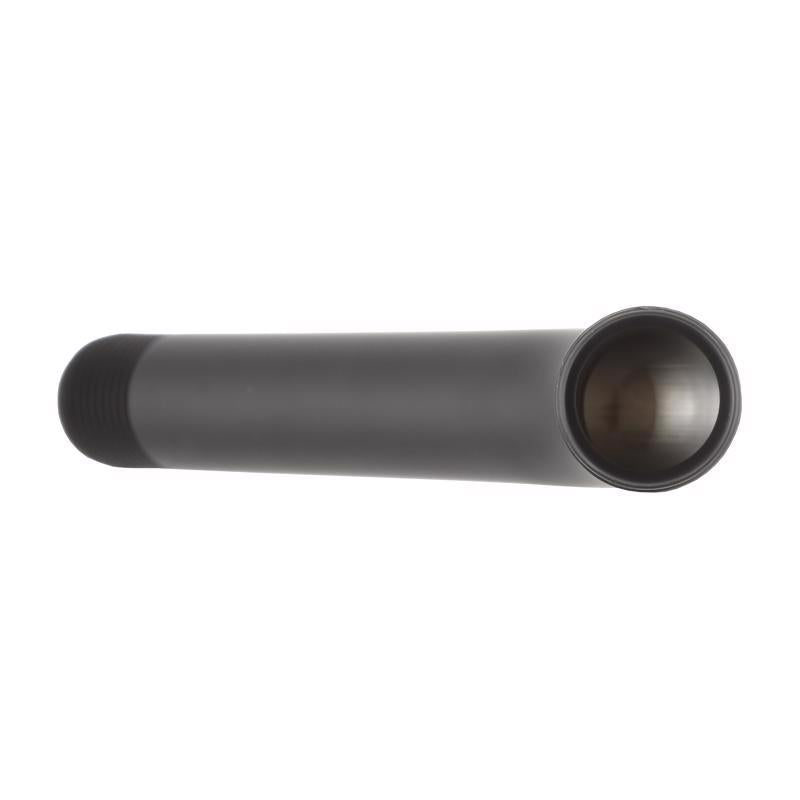 Danco Matte Black Stainless Steel 8 in. Shower Arm and Flange