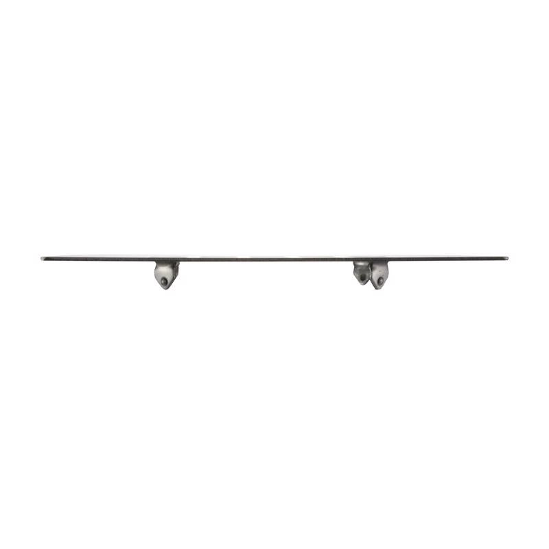 Danco 4-1/4 in. Chrome Square Stainless Steel Drain Cover