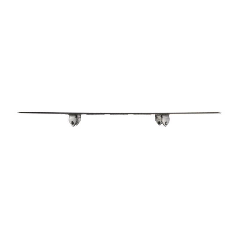 Danco 4-1/4 in. Brushed Nickel Square Stainless Steel Drain Cover