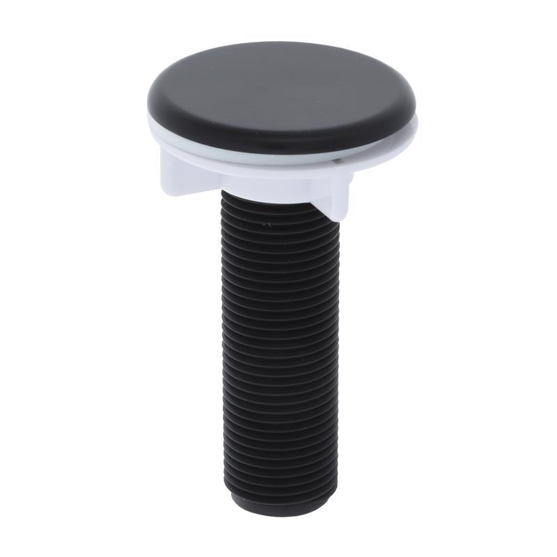 Danco Faucet Hole Cover For Universal 3.25 in. H X 1-3/4 in. D Black Plastic