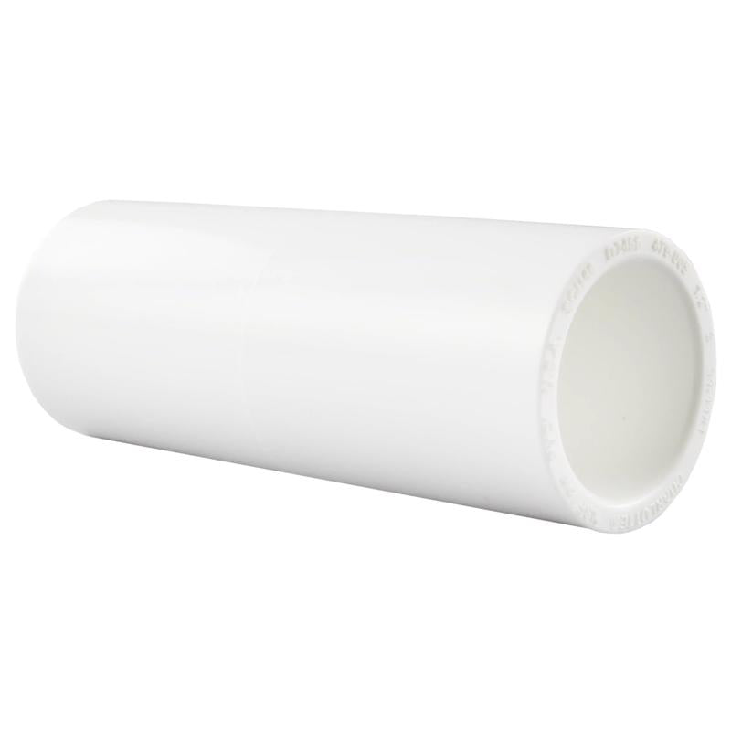 Charlotte Pipe Schedule 40 1/2 in. Socket X 1/2 in. D Socket PVC Coupling