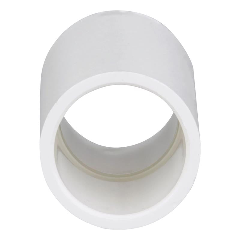 Charlotte Pipe Schedule 40 3/4 in. Socket X 3/4 in. D Socket PVC Coupling