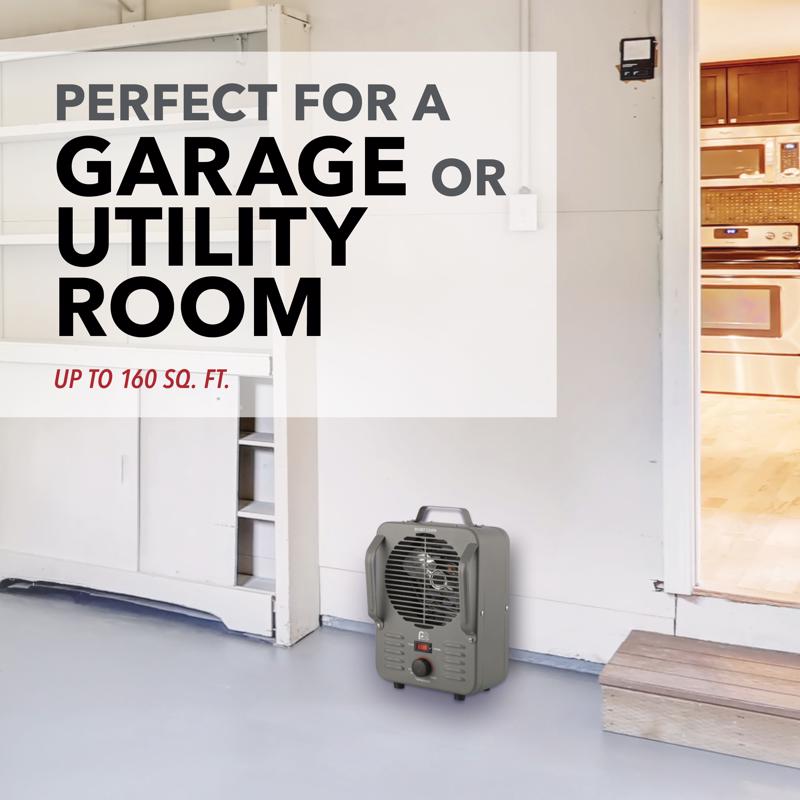 Perfect Aire 160 sq ft Electric Utility Milkhouse Heater 5118 BTU