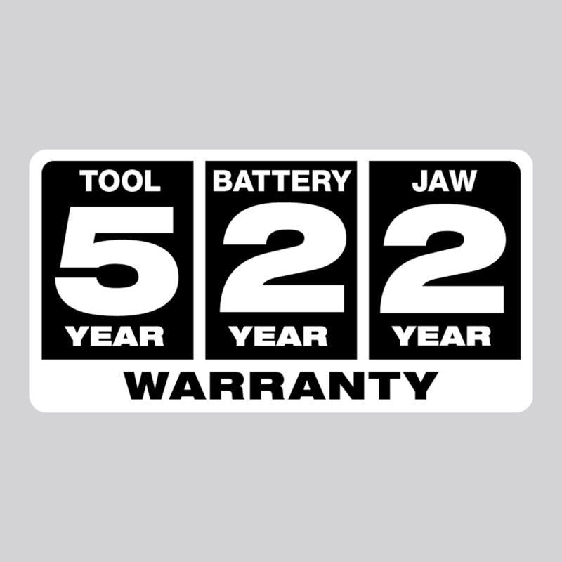 Milwaukee M12 Force Logic Cordless Press Tool Kit with Jaws Black/Red 8 pc