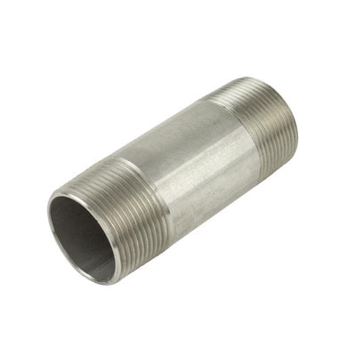 B&K Proline 1/4 in. MIP in. X 1/4 in. D MIP Stainless Steel 3 in. L Nipple
