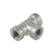 B&K Proline 3/8 in. FIP in. X 3/8 in. D FIP 3/8 in. D FIP Stainless Steel 4 in. L Tee