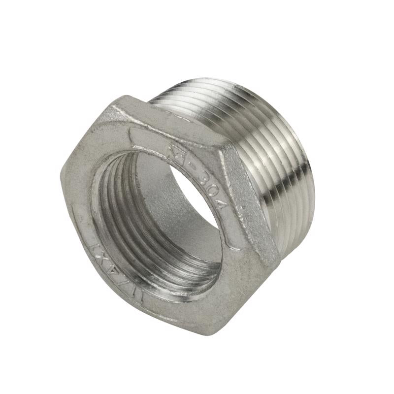 B&K Proline 1-1/4 in. MIP in. X 3/4 in. D FIP Stainless Steel 5.5 in. L Adapter Bushing