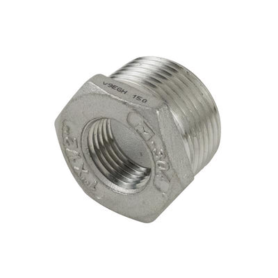 B&K Proline 2 in. MIP in. X 1-1/2 in. D FIP Stainless Steel Adapter Bushing