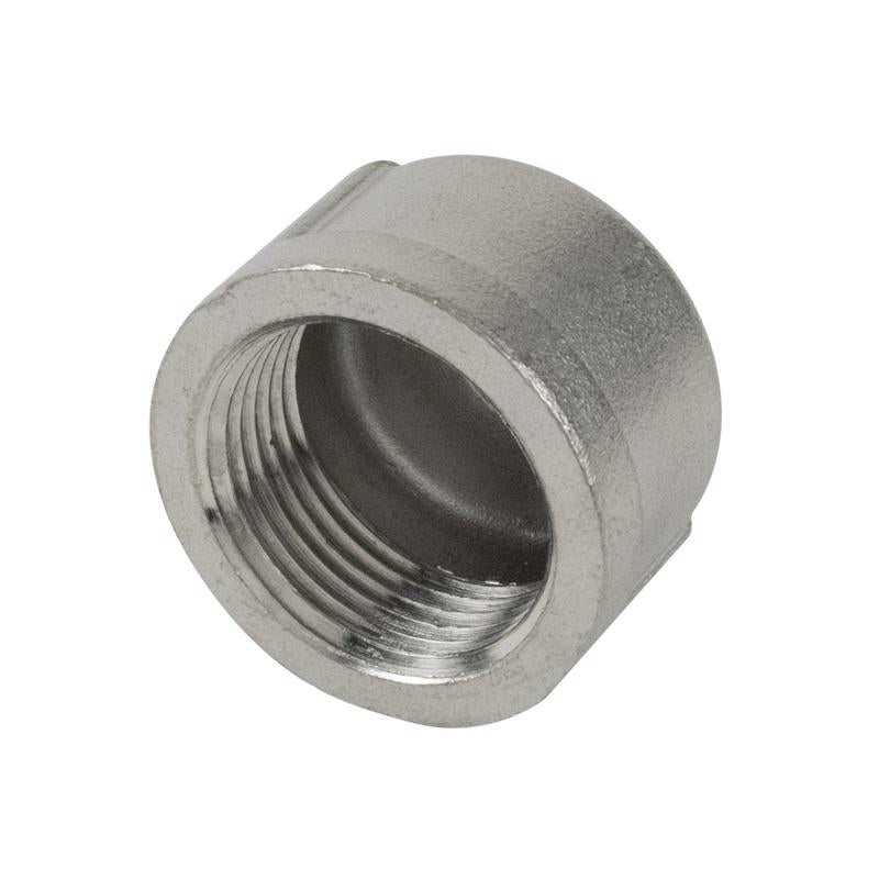 B&K Proline 1/2 in. FIP in. Stainless Steel 4 in. L Cap