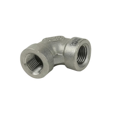 B&K Proline 1/2 in. FIP X 1/2 in. D FIP Stainless Steel 90 Degree Elbow