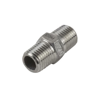 B&K Proline 3/8 in. FIP in. X 3/8 in. D FIP Stainless Steel 4 in. L Nipple