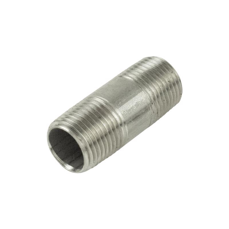 B&K Proline 1/2 in. MIP X 1/2 in. D MIP Stainless Steel 1-1/2 in. L Nipple
