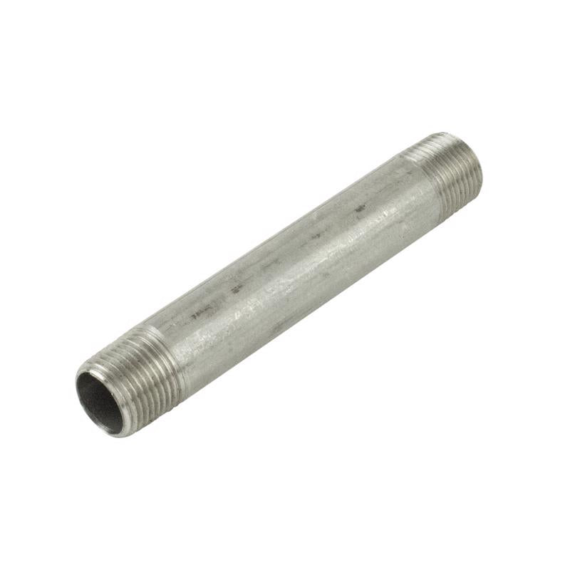 B&K Proline 2 in. MIP X 2 in. D MIP Stainless Steel 6 in. L Nipple