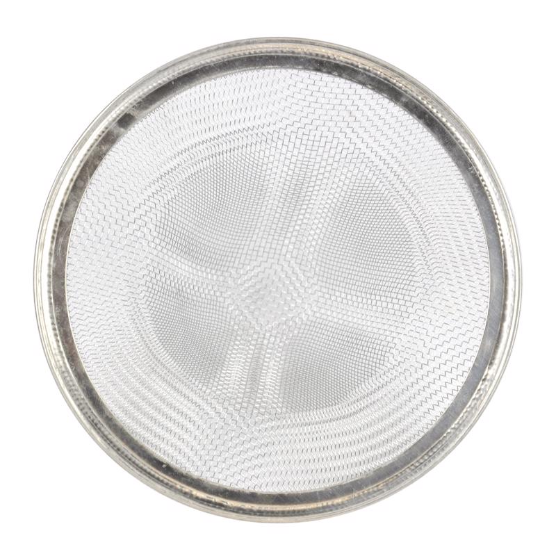 Danco 4-1/2 in. D Stainless Steel Nickel Mesh Strainer