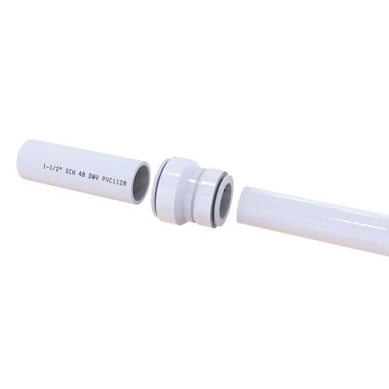 Keeney Insta Plumb 1-1/2 in. D Plastic Marvel Connector