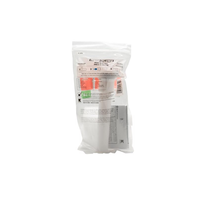 Keeney Insta Plumb 1-1/4 in. D X 8 in. L Plastic Extension Tube