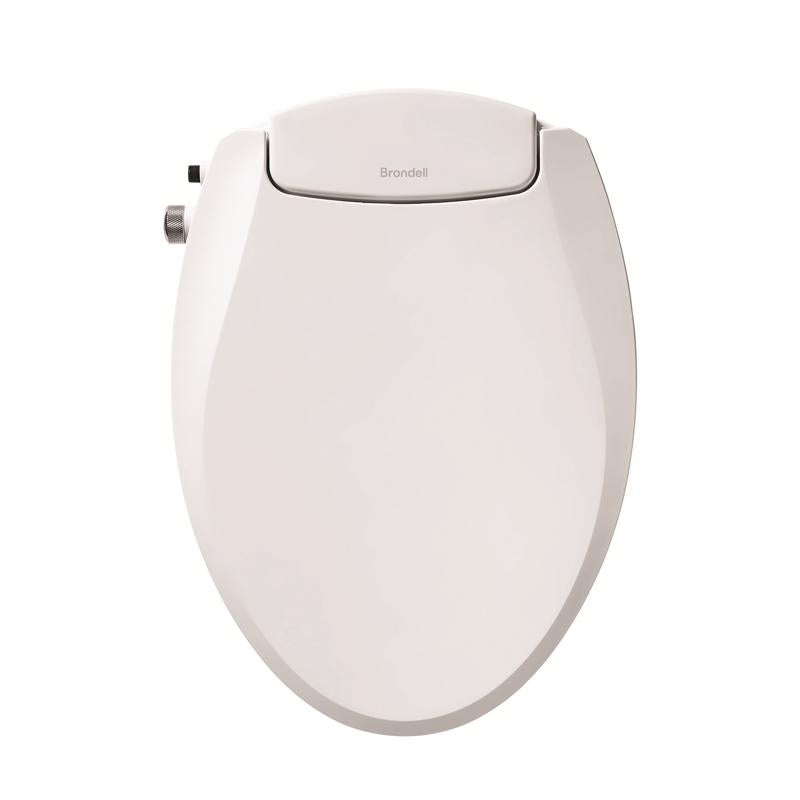 Brondell Swash Ecoseat N/A gal White Elongated Bidet Toilet Seat