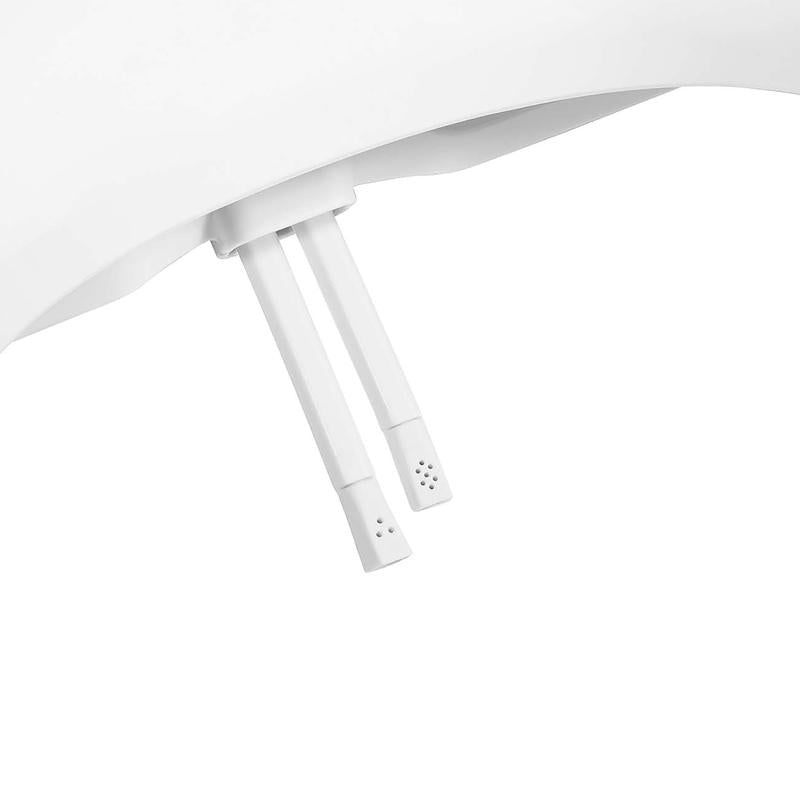 Brondell Swash Ecoseat N/A gal White Elongated Bidet Toilet Seat