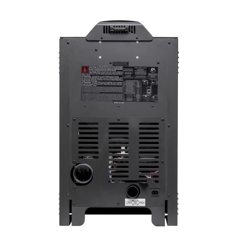 US Stove EPA Certified 1300 sq ft Modern Wood Pellet Stove 50 lb. cap. Hopper