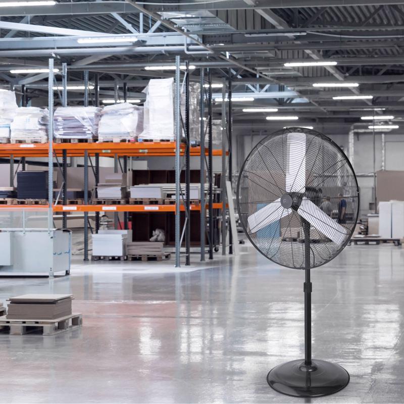 Perfect Aire 44.25 in. H X 30 in. D Oscillating Pedestal Fan