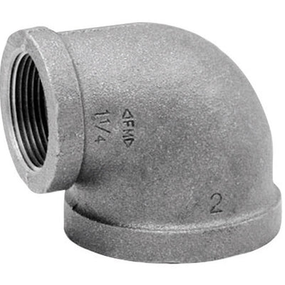 Anvil 3/8 in. FPT X 1/4 in. D FPT Galvanized Malleable Iron Elbow